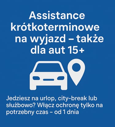 assistance krótkoterminowe na wakacje