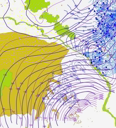 CJR AUDITS isopièzes carte hydrogéologie