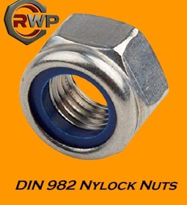 DIN 982 Nylock Nut 