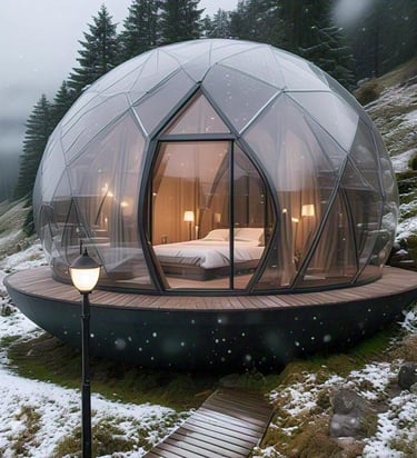 luxury stay domes