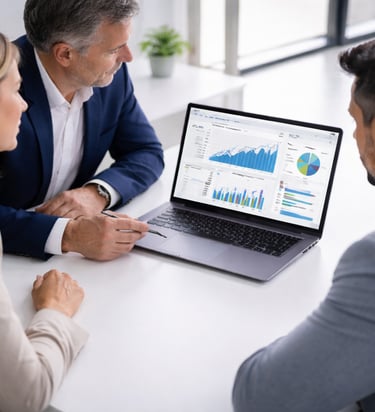 CPA Ontario CFO advisory services using cloud financial dashboards and KPI reporting