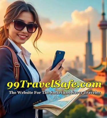 Travel Safety Tips from 99TravelSafe.com - The Website for The Smart and Savvy Traveler!
