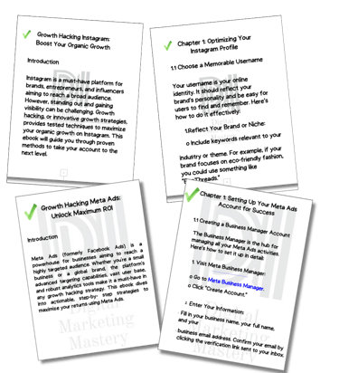 dmm course sheet examples