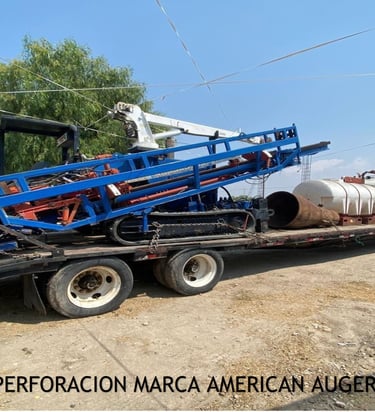 Equipo de perforaciòn marca American Auger