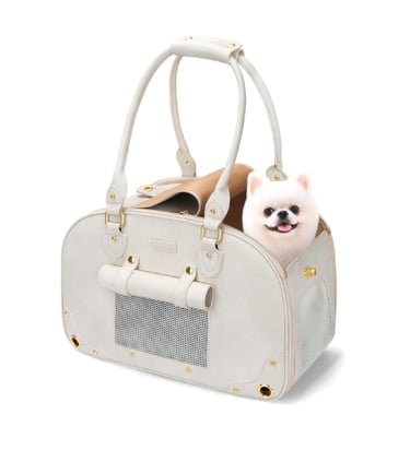 small pet carrier purse, pet carrier travel bag, small pet travel bag, leather pet carrier bag