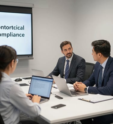 Wide shot of a showroom displaying various lighting fixtures and furniture.