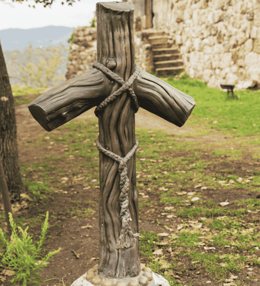 The vine cross of the Georgian Orthodox Church.