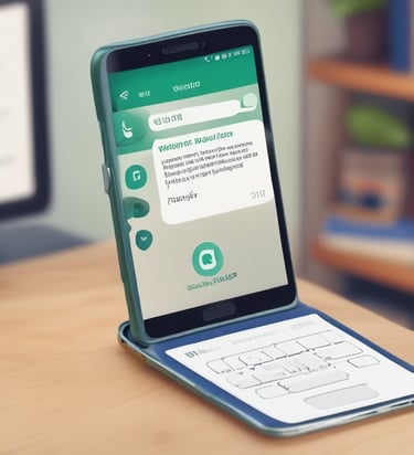 Neon-lit, futuristic workspace with holographic data displays