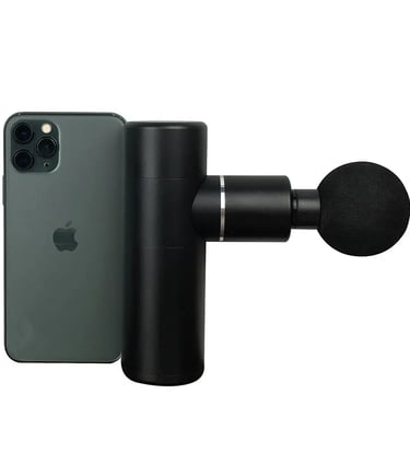 Lightweight portable massage gun for versatile massage therapy.