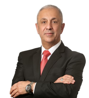 A portrait of trainer Amjad Omar Attia