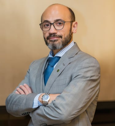 A portrait of trainer Mazen Edlibi