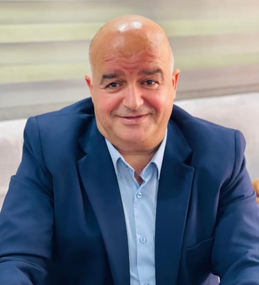 A portrait of trainer Dr. Ahmad Abdel Kareem Shoqran