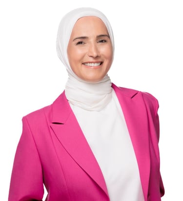A portrait of trainer Rana Jammoul