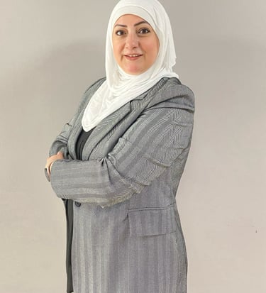 A portrait of trainer Raja Almasri