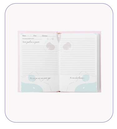 Scegli l'interno del Journal: Pastel Dreams Rose - Heavenly