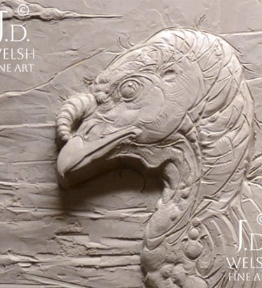 Tom's Evening Stroll - Wild turkeys and flying quail - working clay - Jeremiah D. Welsh
