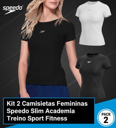 Speedo Slim Academia Treino Sport Fitness
