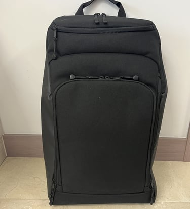 Front View of backpack