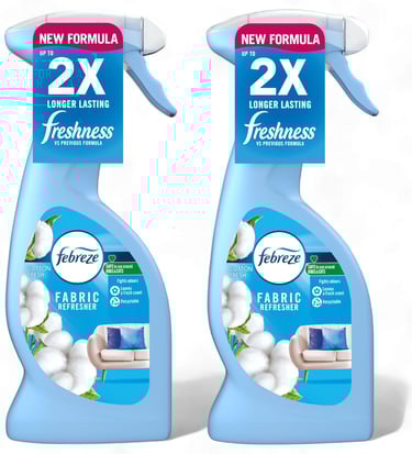 two bottles of freshness fabric fabric conditioner