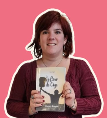 Wendy Baqué, auteure de romances contemporaines et feel-good.