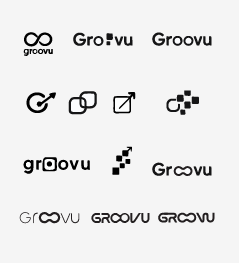 Vektorskizzen Groovu Branding