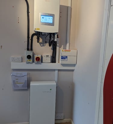 Solar Installation, Battery Storage