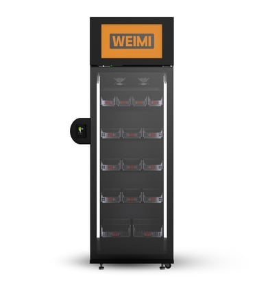 WEIMI viendurvju pašapkalpošanās ledusskapis produktu pārdošanai