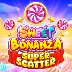 Sweet Bonanza Super Scatter Logo