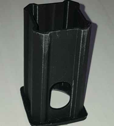 Plastic part printed in PP polypropylene