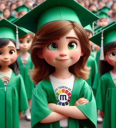 Aluna na formatura