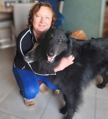 Naturopathe avec un chien