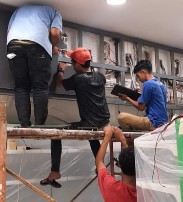 Proyek Instalasi Videotron di Istana Buah Pandanaran