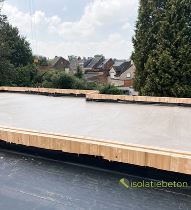hellingsbeton prefab houtskeletbouw