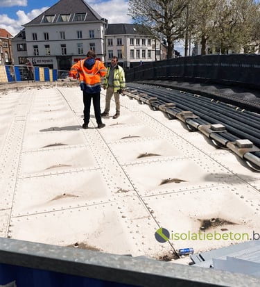 zonder schuimbeton schuimbeton sint-jorisbrug gent