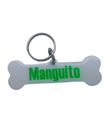 Placa de identificación para mascotas