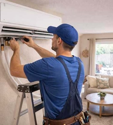 instalación de aire acondicionado