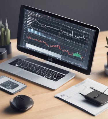 Graph illustrating the performance of the scalping robot over a week.