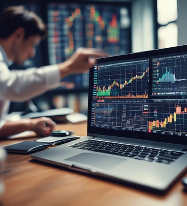 User interface showing customization options for trading strategies.