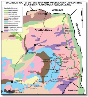 Geological Excursion Route