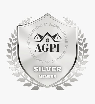 a silver badge with a silver badge and a silver badge