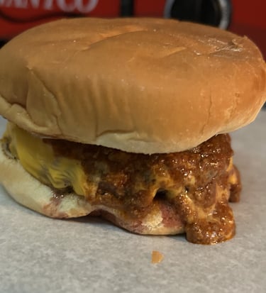 Yankees Burger - with Miner's Mischief Sauce