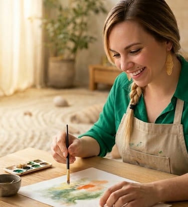 Magali Savary en séance