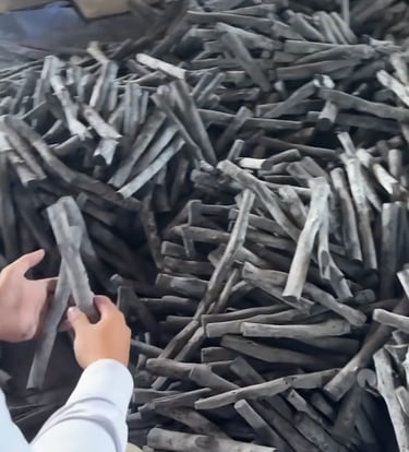 Earthange Shisha Binchotan, white charcoal Supplier