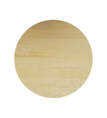 Cercle montrant le type de bois Bambou