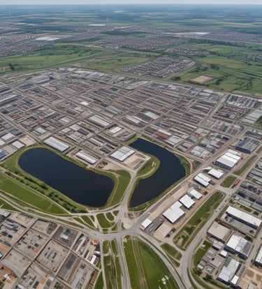 Modern white and grey apartment building facade with glass balconies against a clear blue sky.
