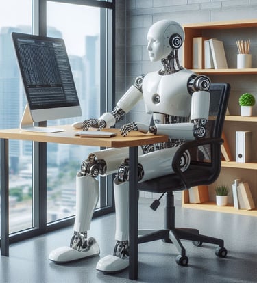 agente "robo"trabalhando 24/7
