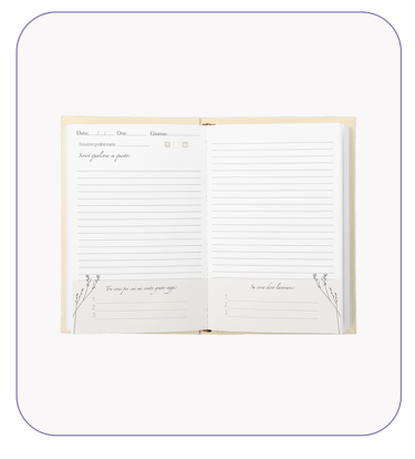 Scegli l'interno del Journal: Floral Simphony Beige