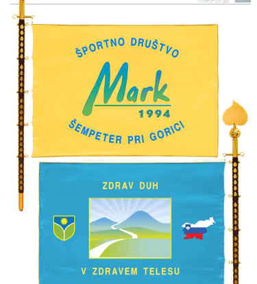 zastava z logom