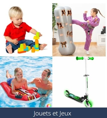 Jouets et jeux pour enfants instructifs 
