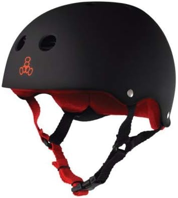 Triple 8 brainsaver sweatsaver helmet black
